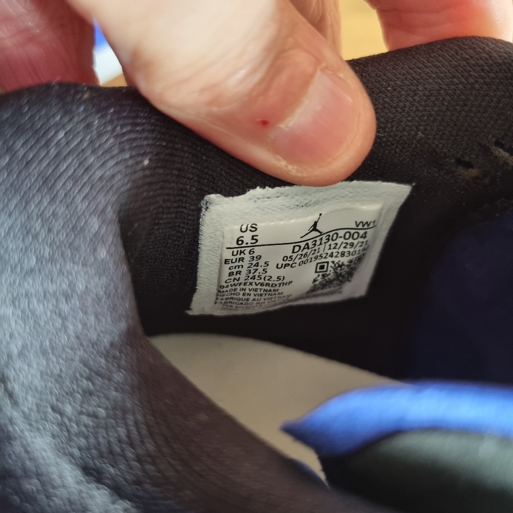 Nike air Jordan zion 1 trainers uk 6 vgc - Picture 5 of 9